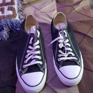 Converse low black/white